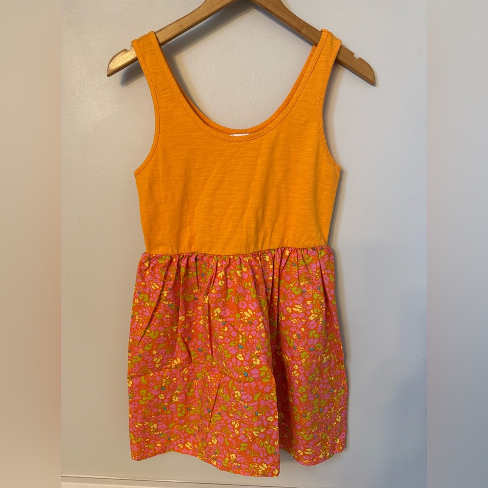 Love, Fire Orange and Pink Dress